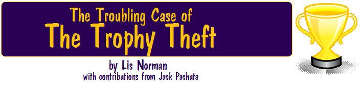 Personalized The Troubling Case of the Trophy Theft Kids Mystery Party